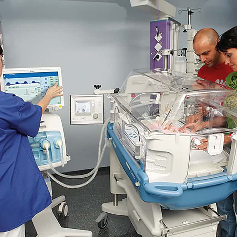 Аппарат ИВЛ для новорожденных и детей Babylog® VN500 Dräger Medical-3