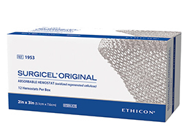 Cтерильный гемостатический материал SURGICEL J&J - Ethicon