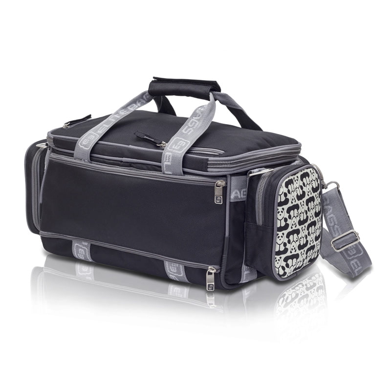 Сумка спортивного врача черная с принтом PANDA MEDICS Elite Bags-2