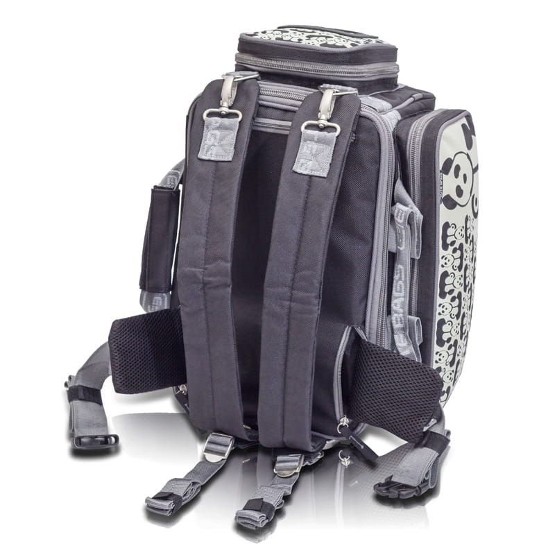 Сумка спортивного врача черная с принтом PANDA MEDICS Elite Bags-7
