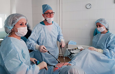 Интраоперационное ультразвуковое исследование в оперативной гинекологии