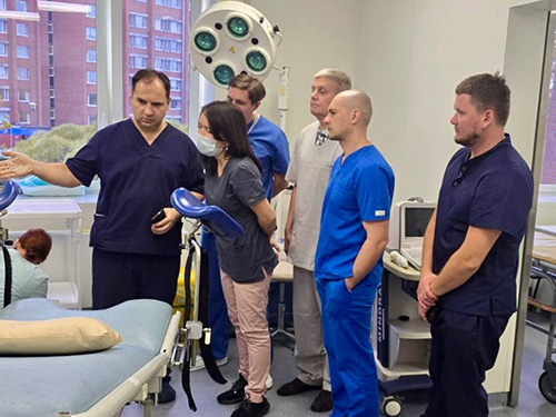 Обучение по применению сетчатых имплантов Promedon в Санкт-Петербурге