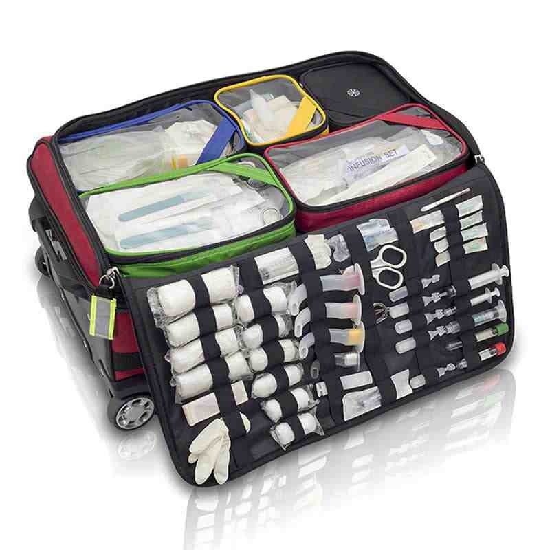 EB02.025 Сумка с выходом для кислородного баллона EMERAIR'S TROLLEY