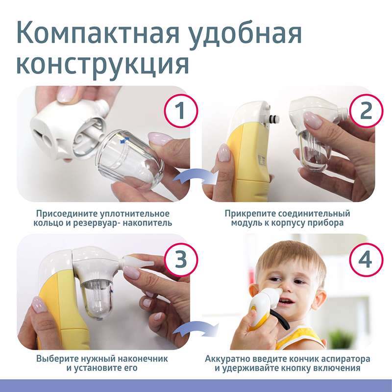 Назальный аспиратор B.Well WC-150