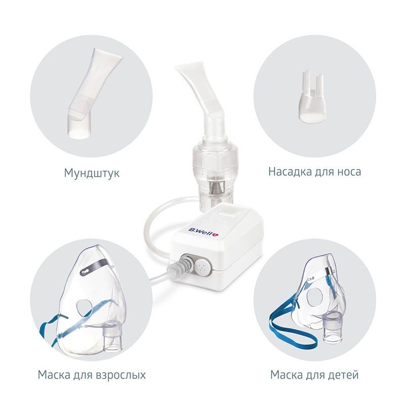 Ингалятор небулайзер MED-120 с Micro USB