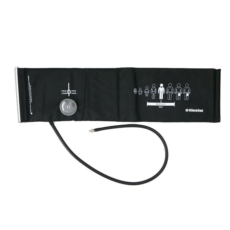 1447-141 Тонометр precisa N черный со встроенным стетоскопом со стандартной манжетой