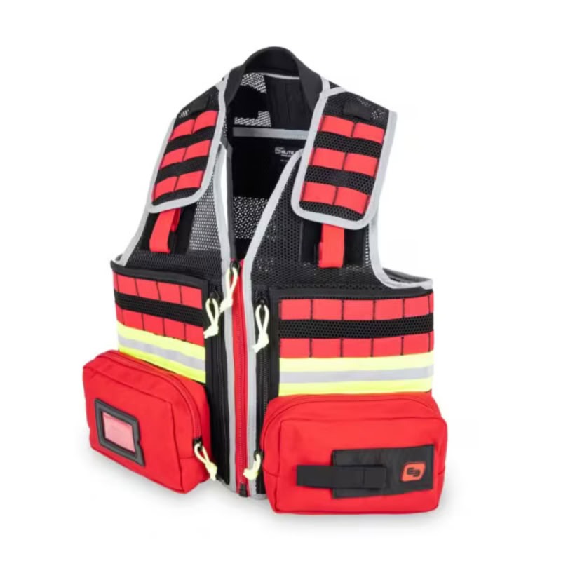 EB02.050 Тактический жилет врача скорой помощи E-VEST L-XL красный