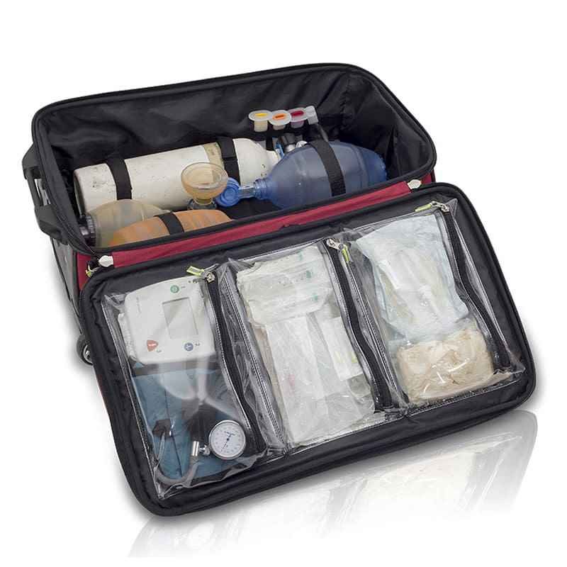EB02.025 Сумка с выходом для кислородного баллона EMERAIR'S TROLLEY