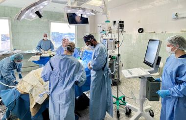 Сложная операция на печени с применением ИОУЗИ 2-летнему ребенку