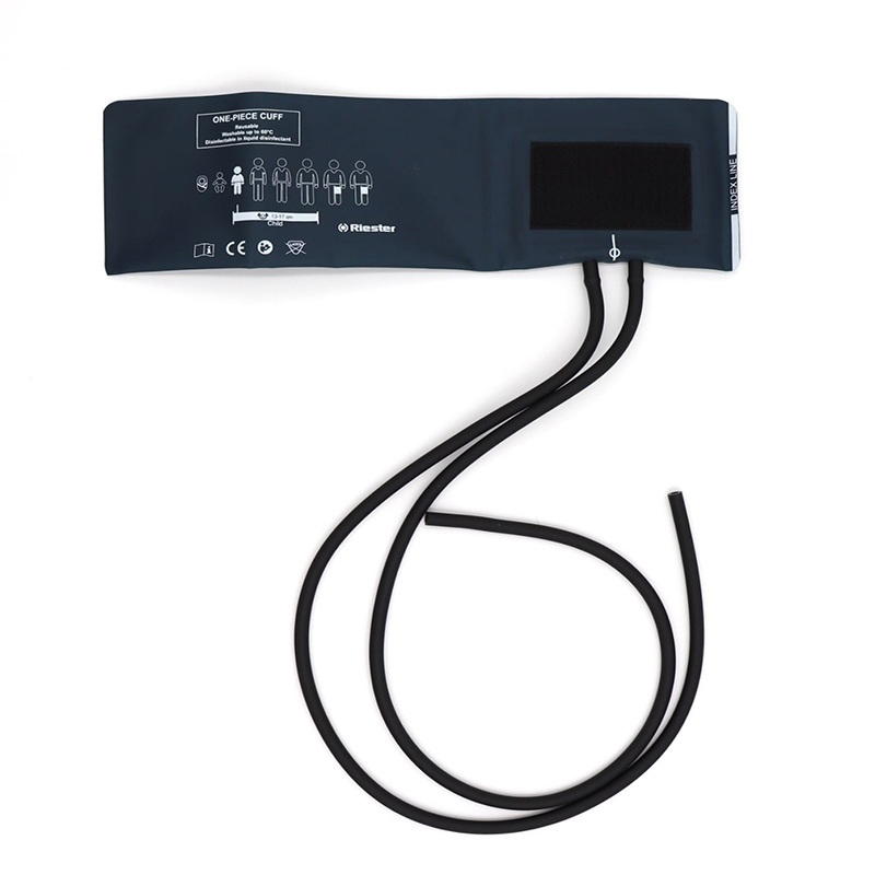 155 Манжета для тонометров, синяя, детский размер, 2-шланговая